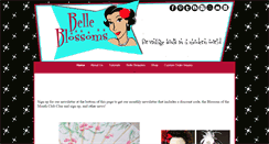 Desktop Screenshot of belleblossoms.com